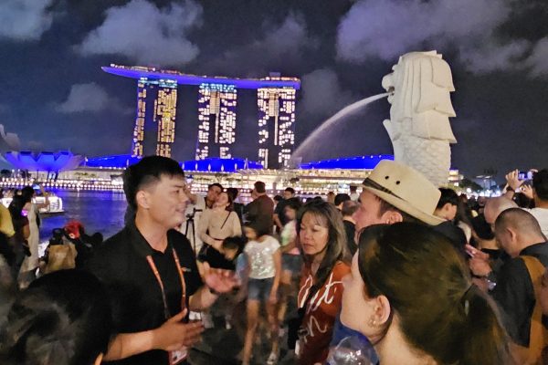 Marina Bay Night Bike Tour