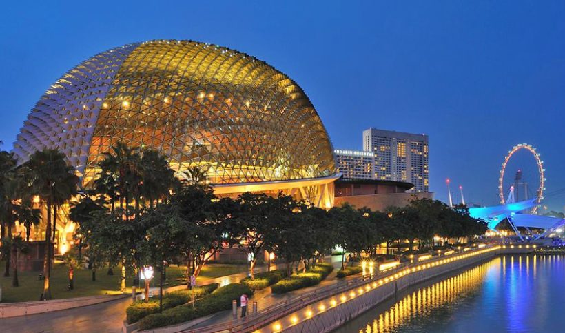 Esplanade-night-view