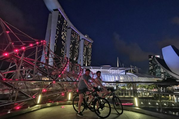 Marina Bay Night Bike Tour